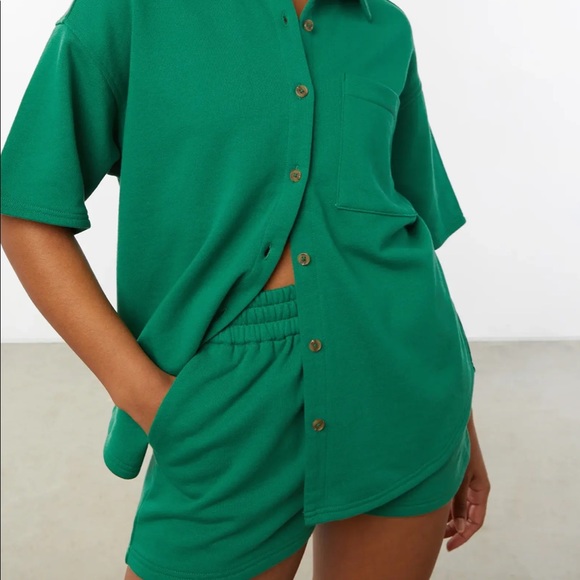 OAK + FORT Tops - Oak + Fort Green Matching Set